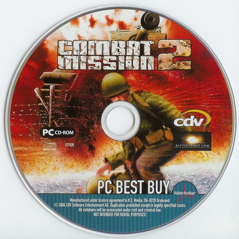 Media for Combat Mission II: Barbarossa to Berlin (Windows) (The PC Best Buy budget release)