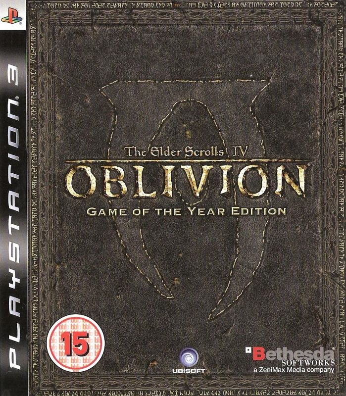 Front Cover for The Elder Scrolls IV: Oblivion - Game of the Year Edition (PlayStation 3)