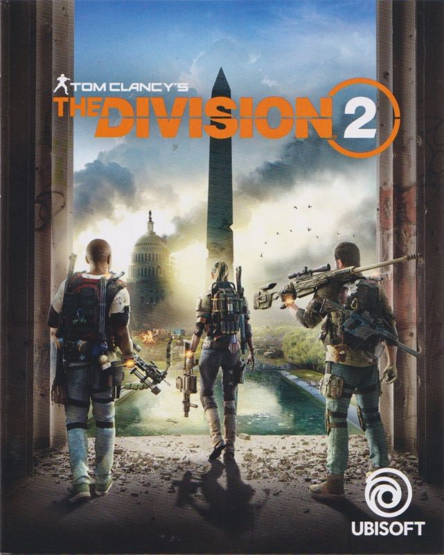 Manual for Tom Clancy's The Division 2 (Washington D.C. Edition) (PlayStation 4): Front