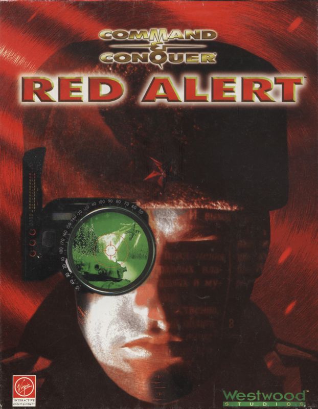Front Cover for Command & Conquer: Red Alert (DOS and Windows)