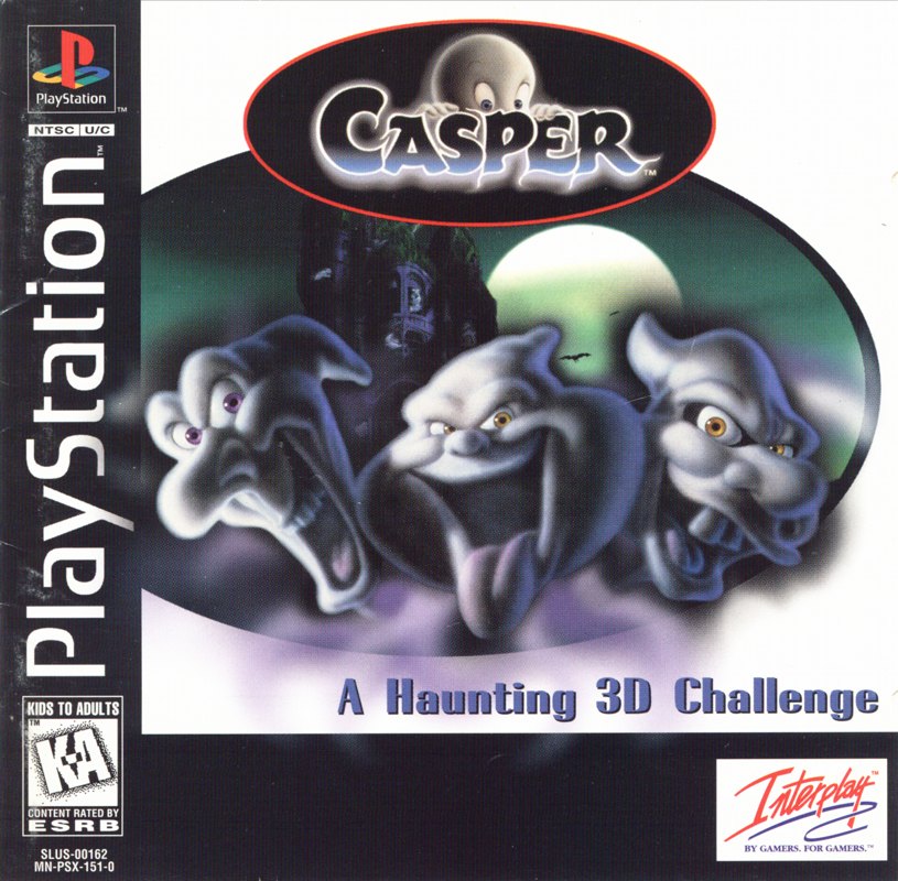 Front Cover for Casper (PlayStation)