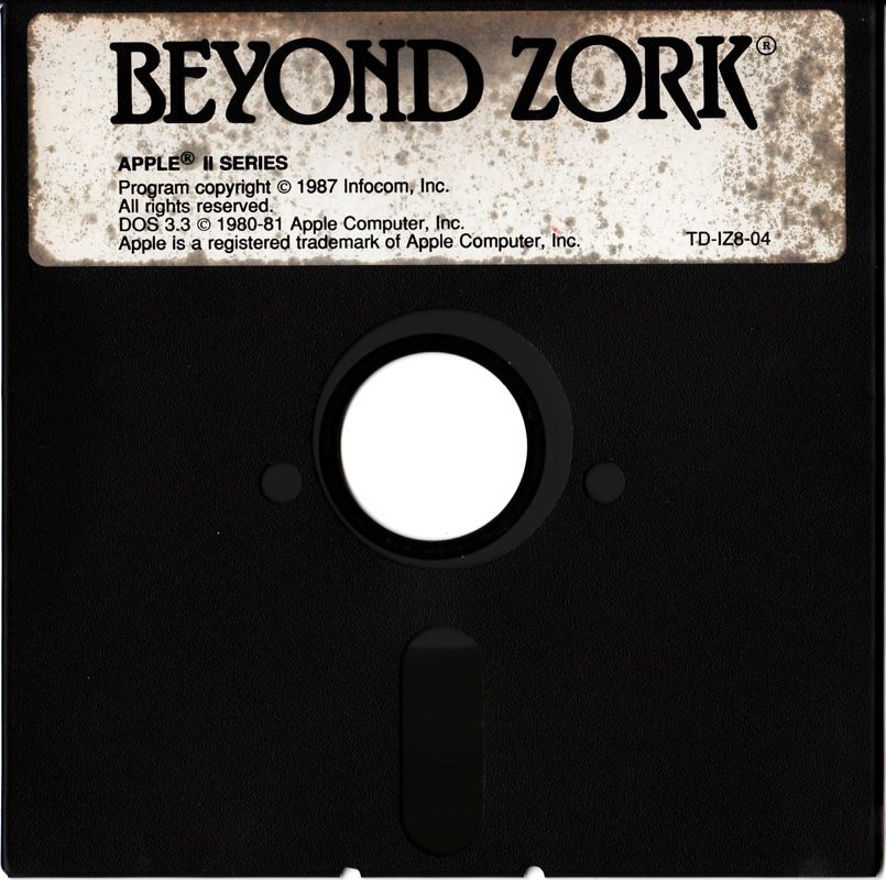 Media for Beyond Zork: The Coconut of Quendor (Apple II)