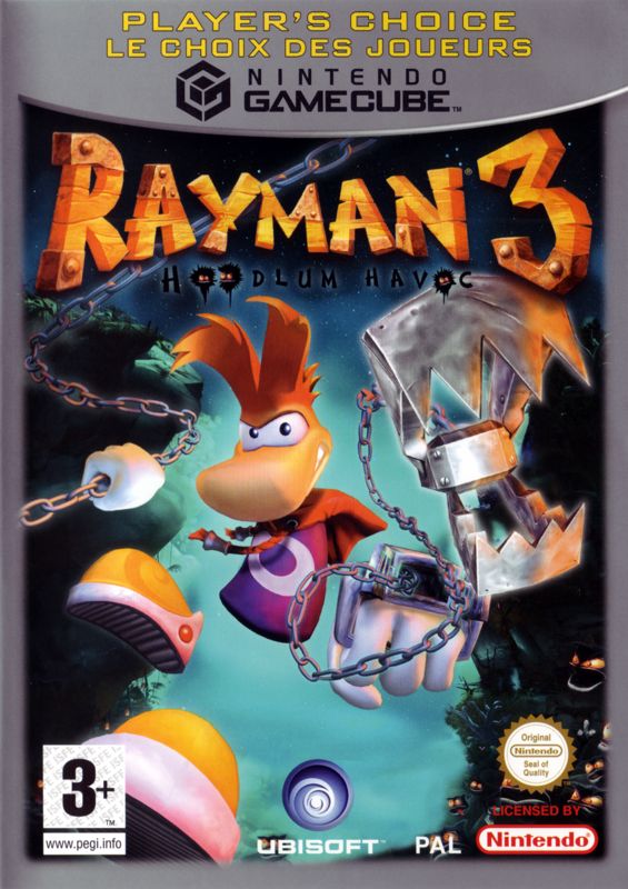 Other for Rayman: 10th Anniversary (GameCube): Game Disc Front Cover