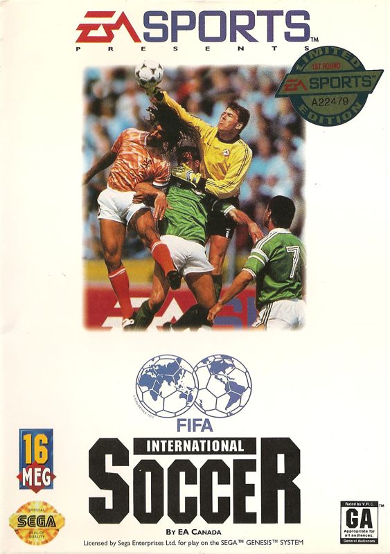 Front Cover for FIFA International Soccer (Genesis) (Limited Edition cover)