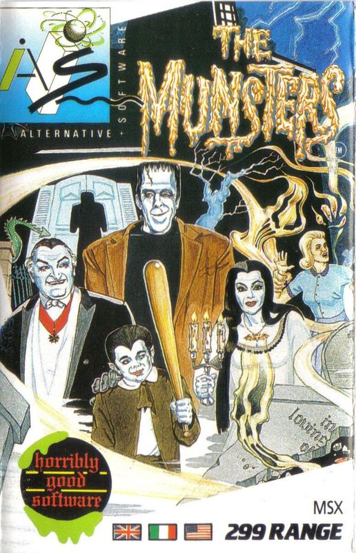 Front Cover for The Munsters (MSX)