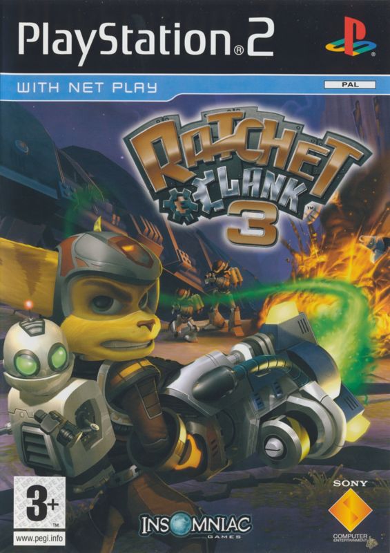 Front Cover for Ratchet & Clank: Up Your Arsenal (PlayStation 2)