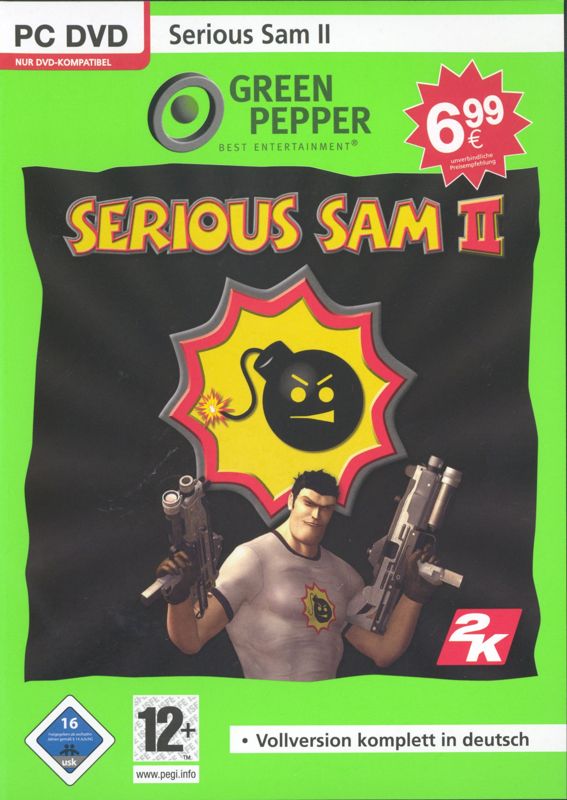 Front Cover for Serious Sam II (Windows) (Green Pepper release)