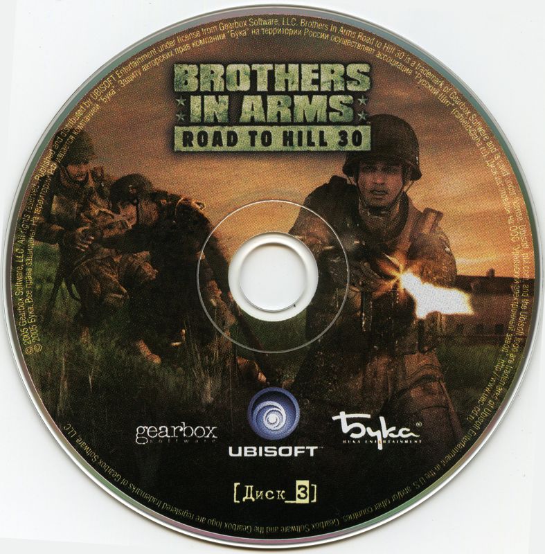Media for Brothers in Arms: Road to Hill 30 (Windows) (CD-ROM release): Disc 3