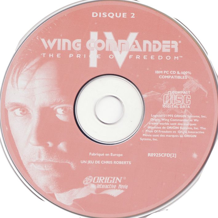 Media for Wing Commander IV: The Price of Freedom (DOS): Disc 2