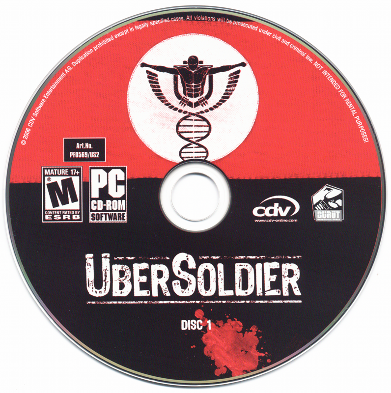 Media for ÜberSoldier (Windows): Disc 1