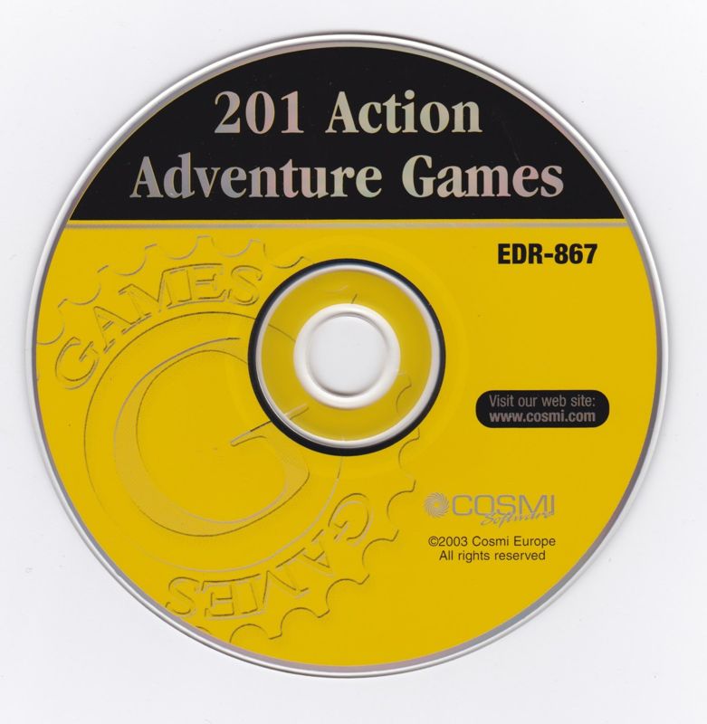 Media for 201 Action Adventure Games (Windows)