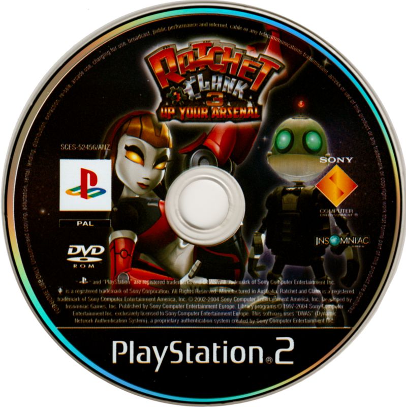 Media for Ratchet & Clank: Up Your Arsenal (PlayStation 2)