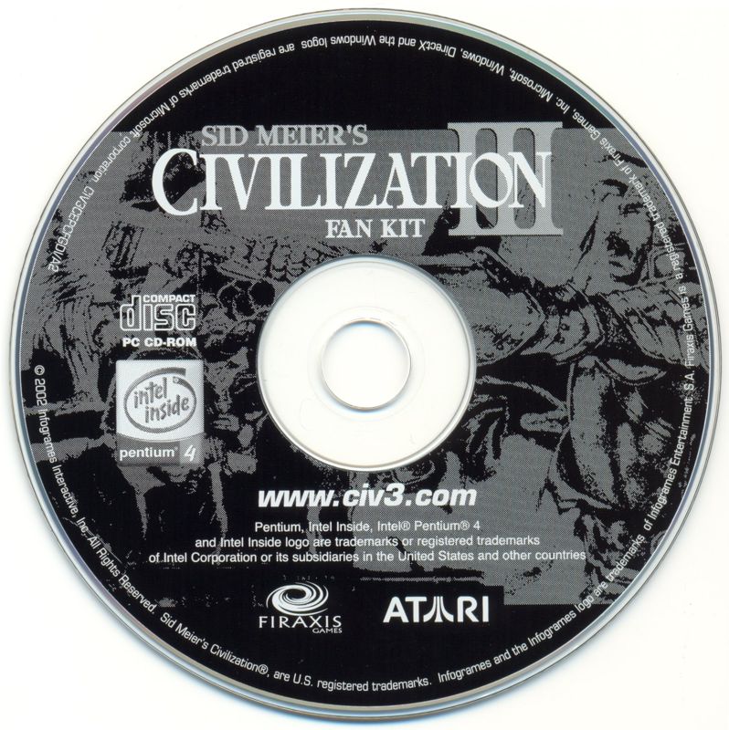 Media for Sid Meier's Civilization III: Complete (Windows): Fan site kit