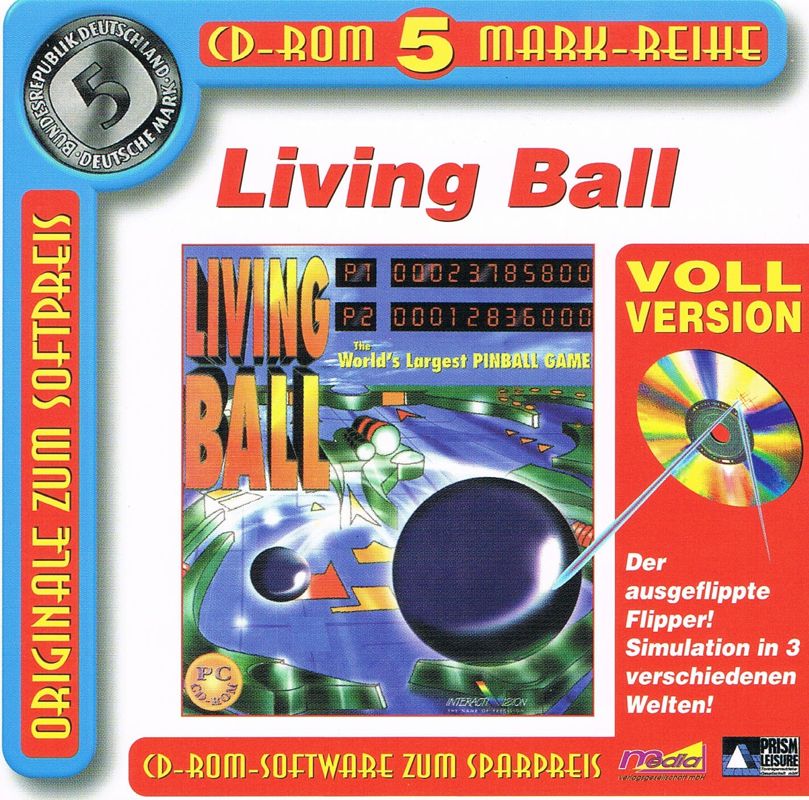 Front Cover for Living Ball (DOS) (CD-Rom 5 Mark-Reihe release)
