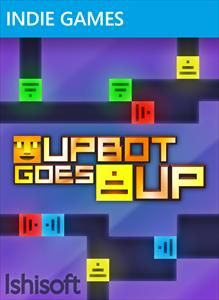 Front Cover for UpBot Goes Up (Xbox 360) (XNA Indie Games release)