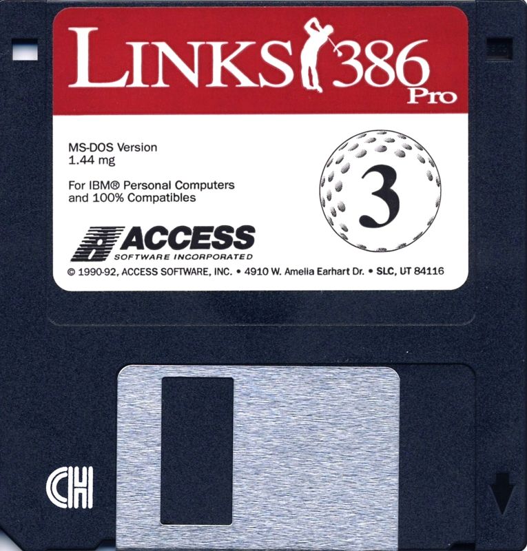 Media for Links 386 Pro (DOS): Disk 3