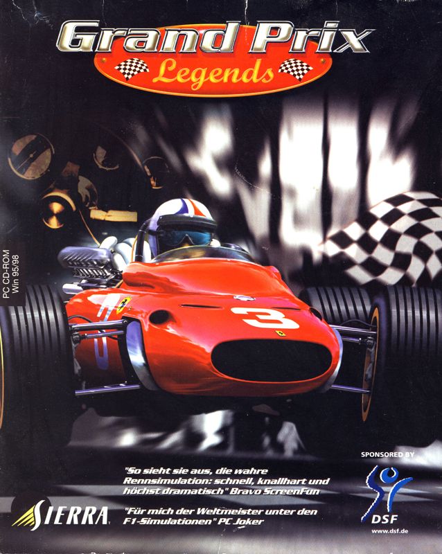 Front Cover for Grand Prix Legends (Windows)