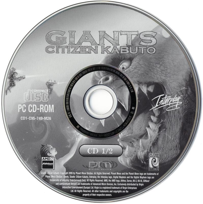 Media for Giants: Citizen Kabuto (Windows): Disc 1
