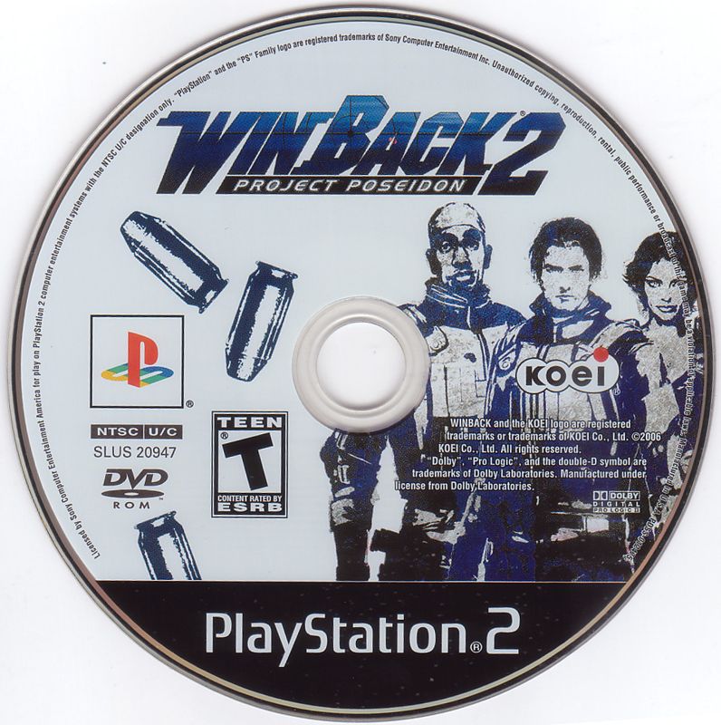 Winback 2 Project deals Poseidon For Playstation 2