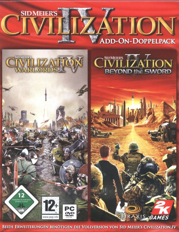 Front Cover for Sid Meier's Civilization IV Add-On-Doppelpack (Windows)