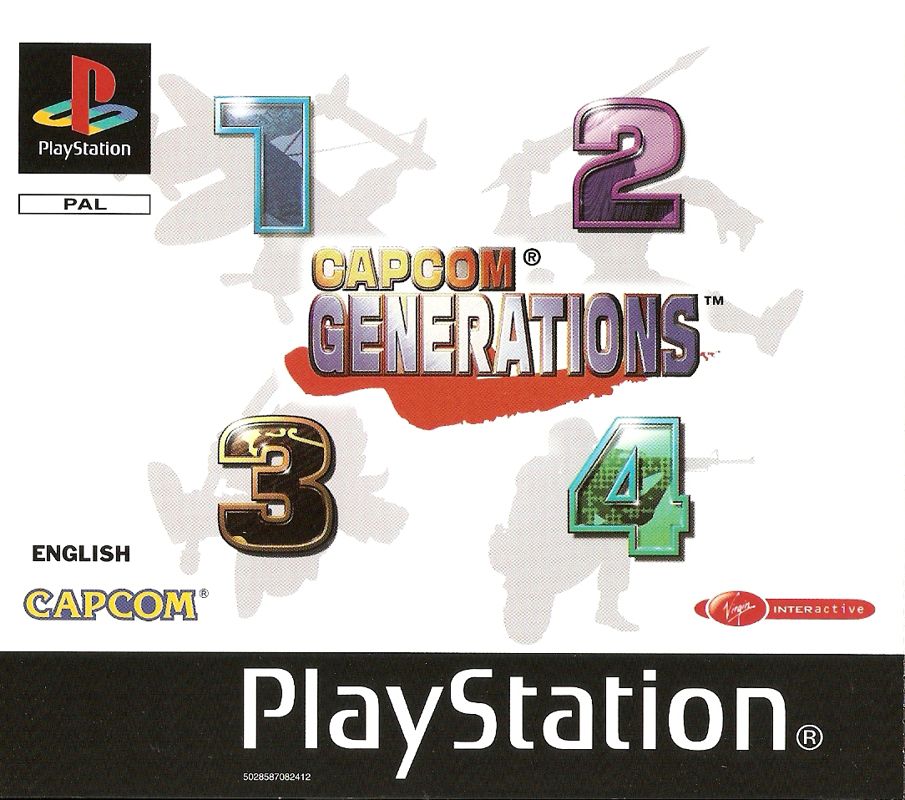 Front Cover for Capcom Generations (PlayStation)