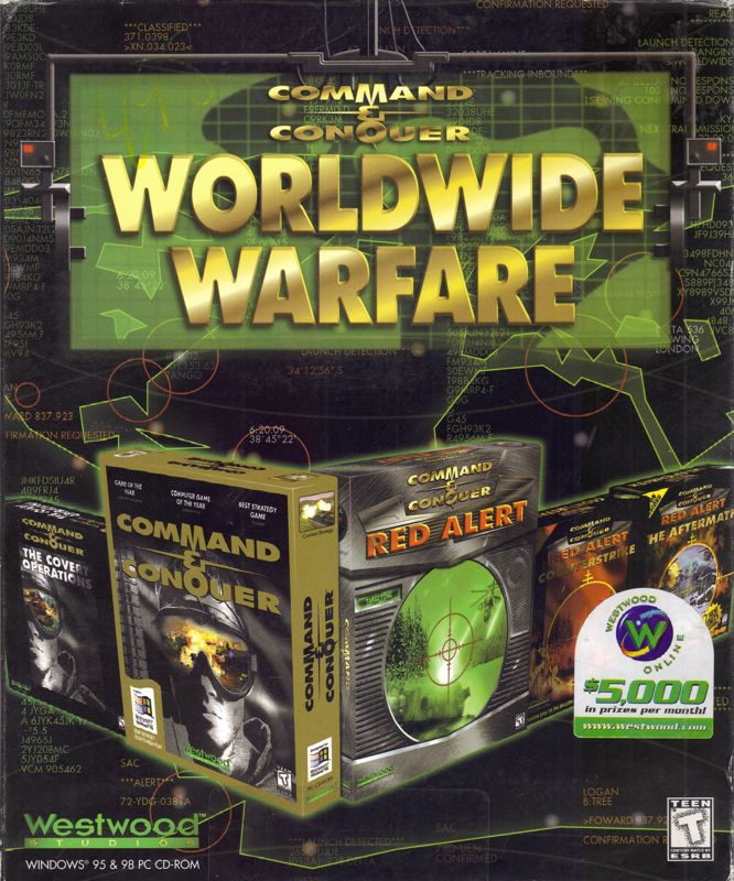 Front Cover for Command & Conquer: Worldwide Warfare (DOS and Windows) (Digipack version)
