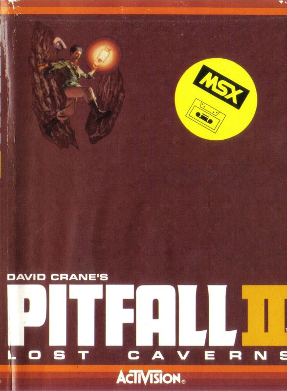 Front Cover for Pitfall II: Lost Caverns (MSX)