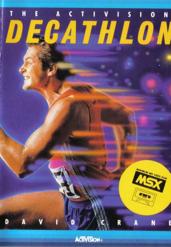 Front Cover for The Activision Decathlon (MSX)