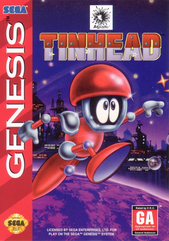 Front Cover for TinHead (Genesis)