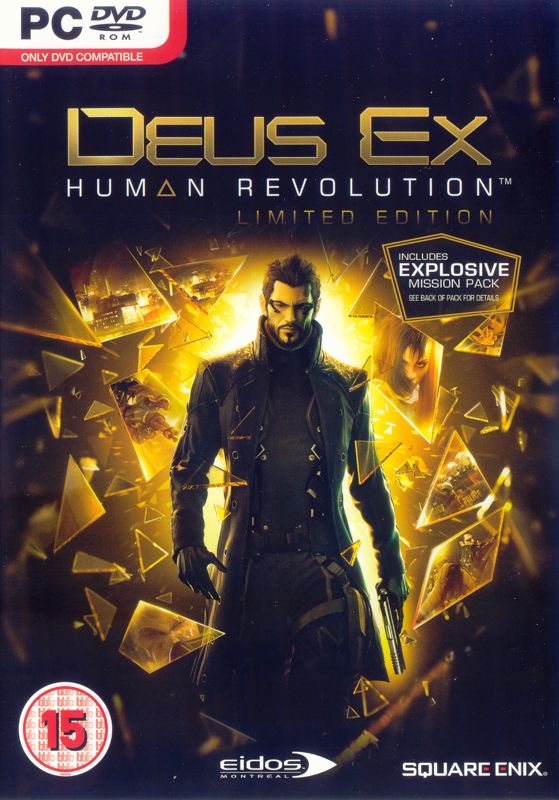 Front Cover for Deus Ex: Human Revolution: Limited Edition (Windows)