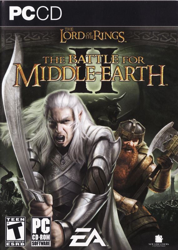 Front Cover for The Lord of the Rings: The Battle for Middle-earth II (Windows) (CD-ROM release)