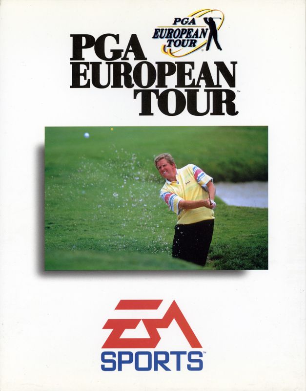 Front Cover for PGA European Tour (DOS)