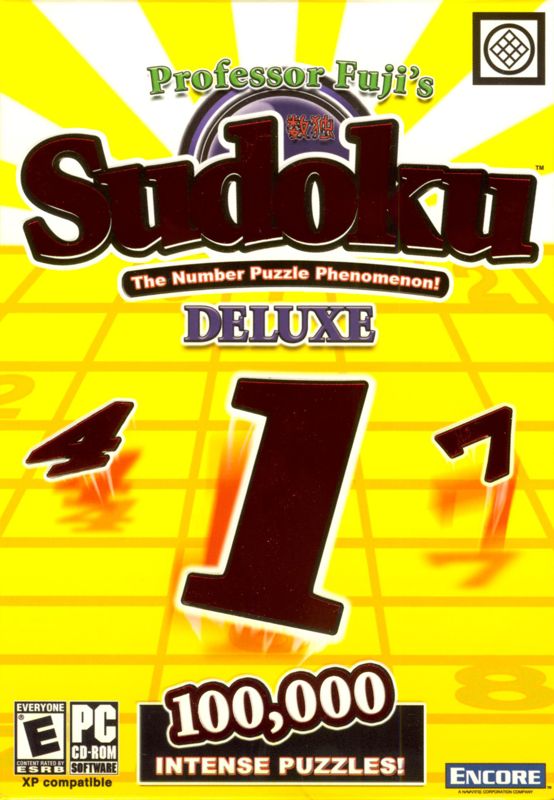 Front Cover for Professor Fuji's Sudoku Deluxe (Windows)
