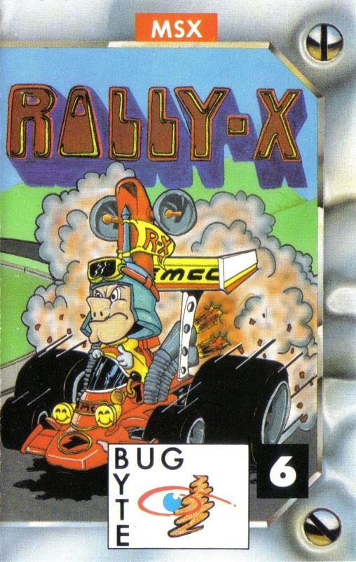 Front Cover for Rally-X (MSX)