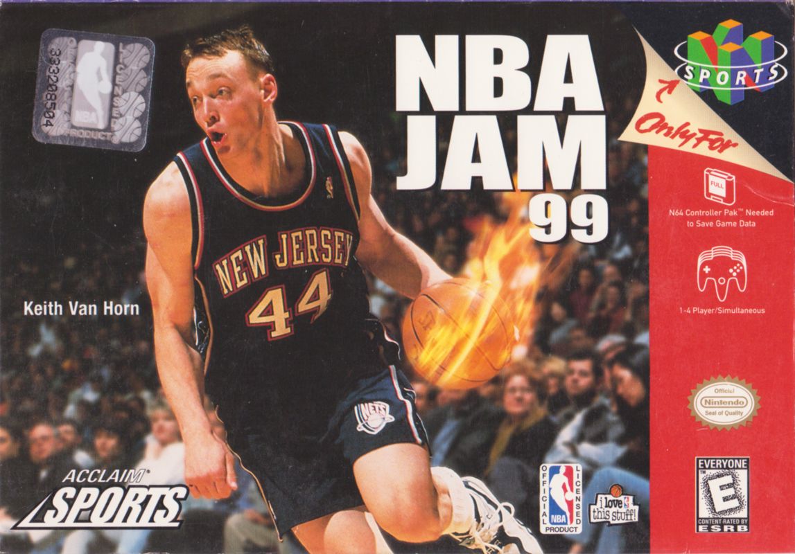 Front Cover for NBA Jam 99 (Nintendo 64)
