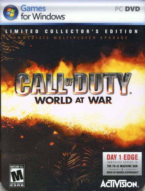 Front Cover for Call of Duty: World at War (Limited Collector's Edition) (Windows)