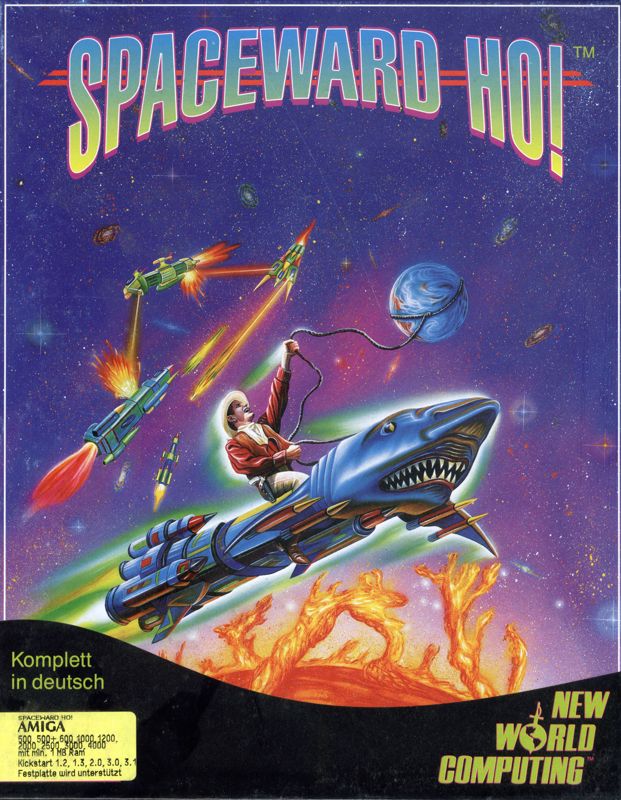 Front Cover for Spaceward Ho! (Amiga)