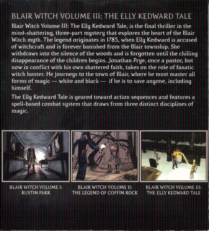 Other for The Blair Witch Experience: Special Limited Edition Collector's Set (Windows): Disc Holder - Right Flap