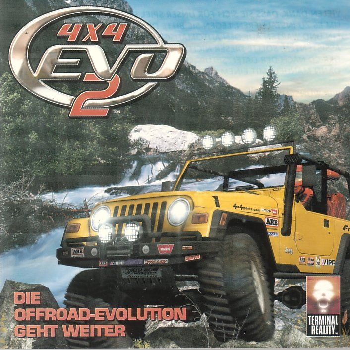 Front Cover for 4x4 Evo 2 (Windows) (Jewelcase re-release)