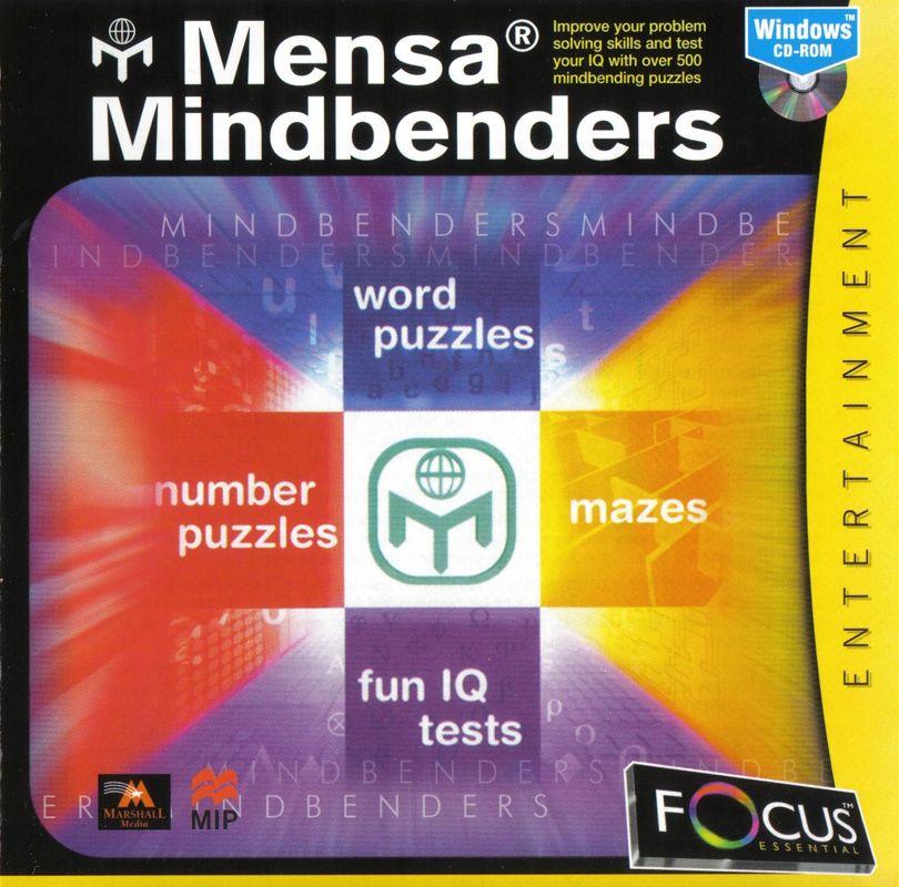 Front Cover for Mensa Mindbenders (Windows) (Focus Multimedia release)