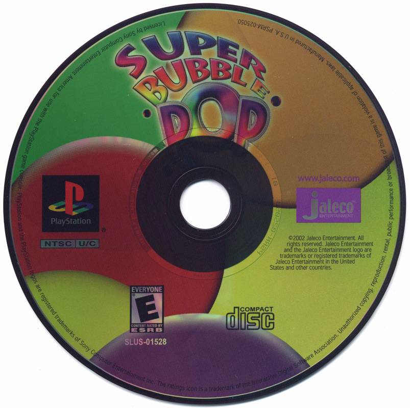 Media for Super Bubble Pop (PlayStation)