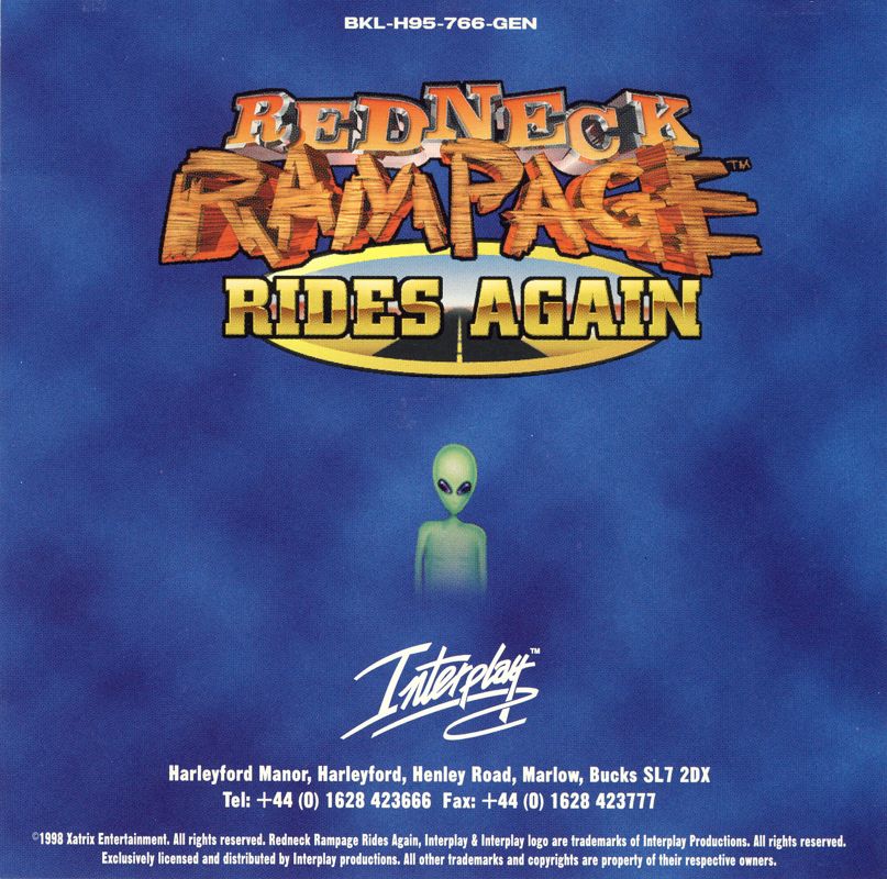 Other for Redneck Rampage Rides Again (DOS): Jewel Case - Front Inlay