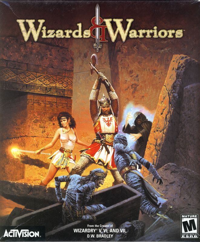 Other for Wizards & Warriors (Collector's Edition) (Windows): Inside Box - Front
