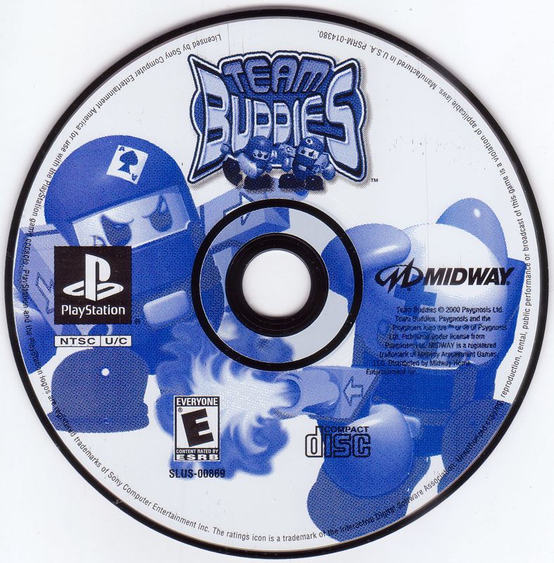 Media for Team Buddies (PlayStation)