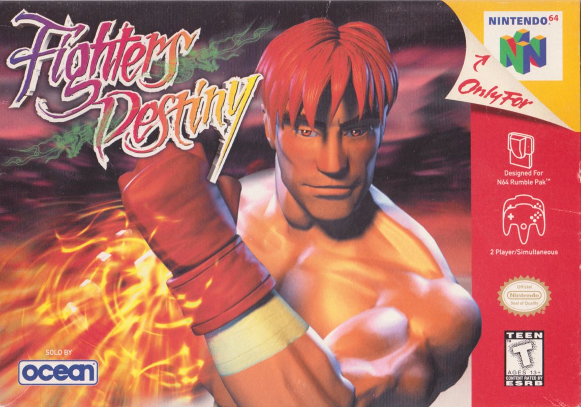 Front Cover for Fighters Destiny (Nintendo 64)