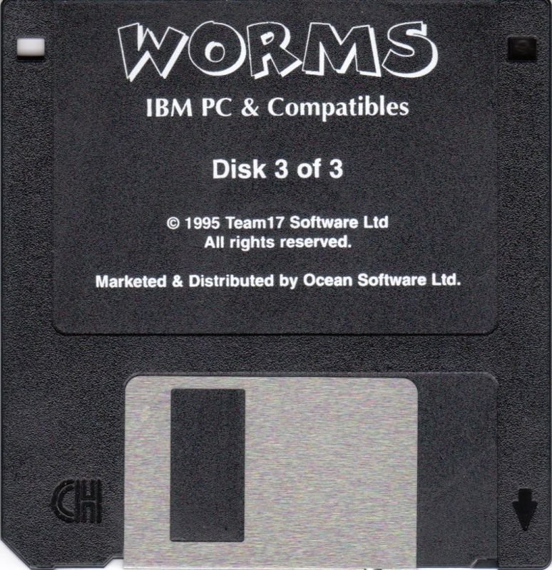 Media for Worms (DOS) (3.5" Disk version)