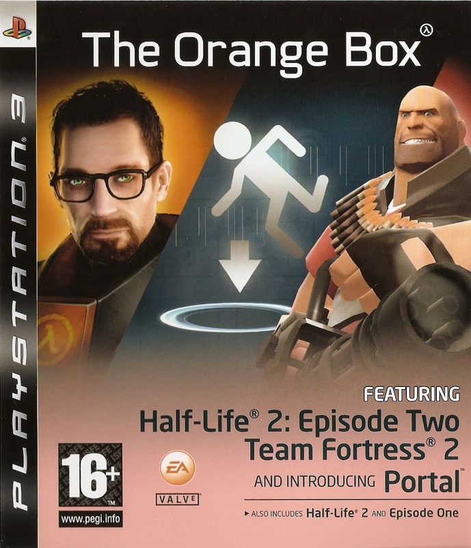 Front Cover for The Orange Box (PlayStation 3)