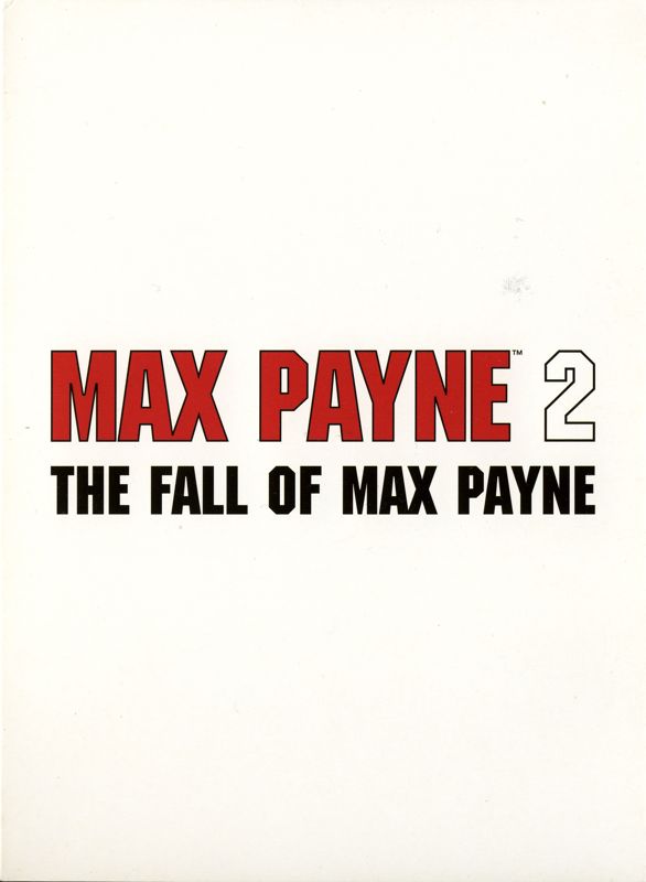 Other for Max Payne 2: The Fall of Max Payne (Windows): Digipak - Reverse Front
