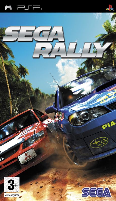 Front Cover for SEGA Rally Revo (PSP) (Promotional cover art released in August 2007)