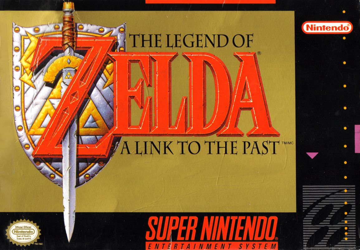 Front Cover for The Legend of Zelda: A Link to the Past (SNES)